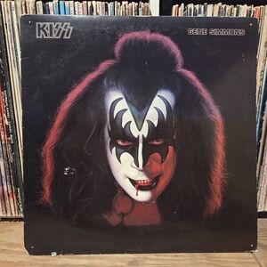 KISS Gene Simmons solo series vintage vinyl